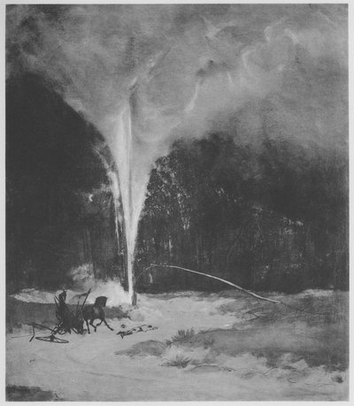 Striking Lightning by Carl Blechen