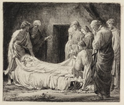 The Burial of Christ by Carl Bloch