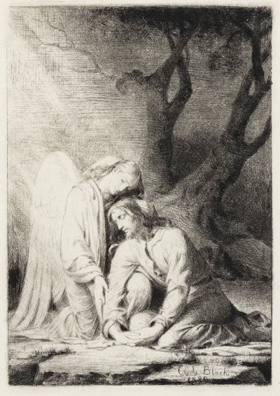 Christ in Gethsemane by Carl Bloch