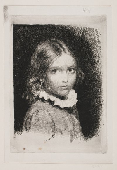 Portrait of Clara Emilie Rose Bloch by Carl Bloch