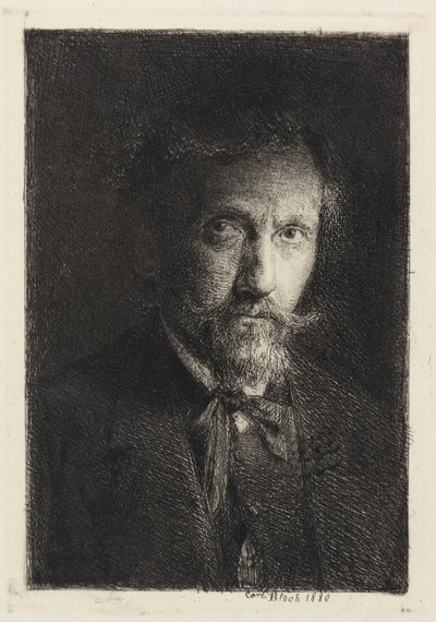 Self-Portrait by Carl Bloch