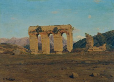 Roman Aqueduct by Carl Eduard Onken