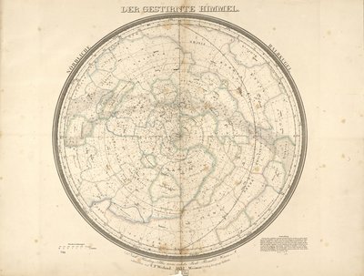 The Starry Sky - Northern Hemisphere by Carl Ferdinand Weiland