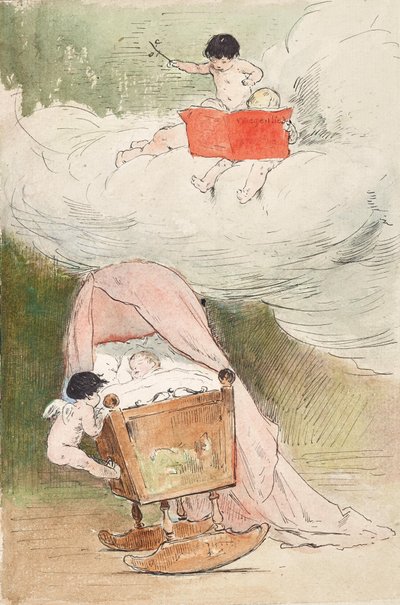 The Lullaby by Carl Fröschl