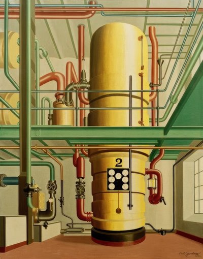 The Yellow Kettle by Carl Grossberg