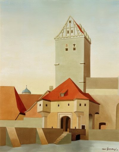 Dinkelsbühl – Rothenburg Gate by Carl Grossberg