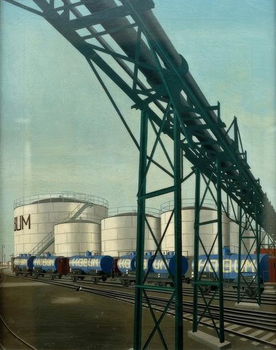 White Tanks (Hamburg Oil Works) by Carl Grossberg