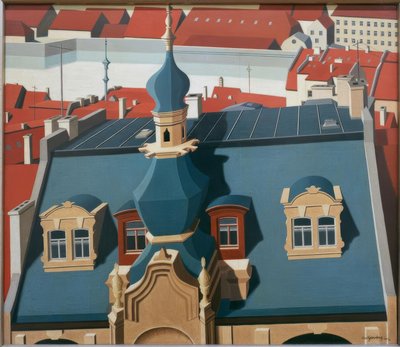 Würzburg, Roofs by Carl Grossberg