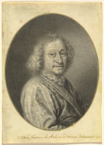 Portrait of a Gentleman by Carl Gustav Amling