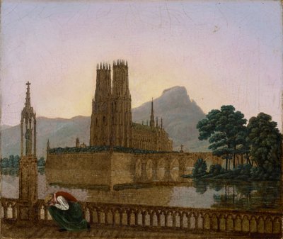 Gothic Cathedral by Carl Gustav Carus