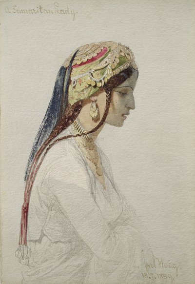 A Samaritan Lady, 1859 by Carl Haag