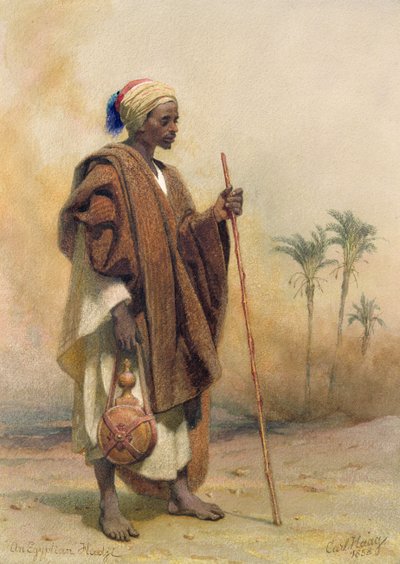 An Egyptian Haji by Carl Haag