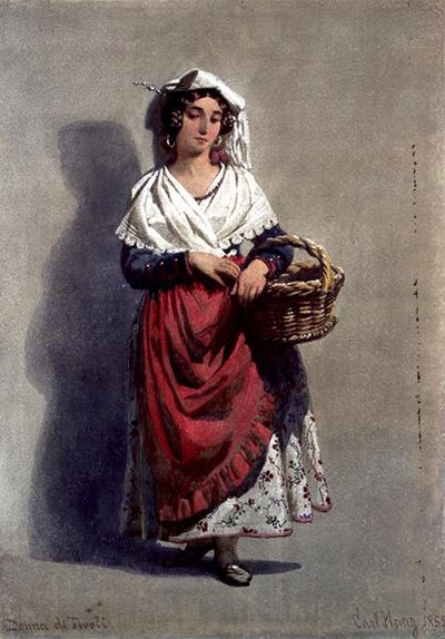 Donna di Tivoli by Carl Haag