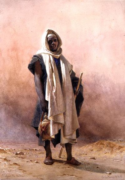 Nassan the Nubian by Carl Haag