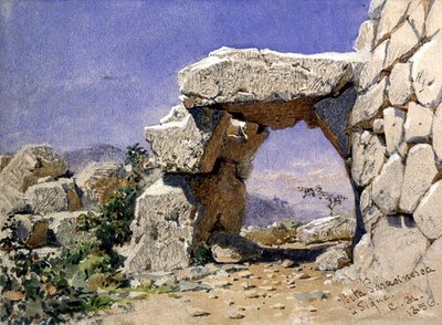 Porta Saracinesa a Signe by Carl Haag