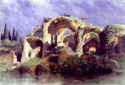 Termi Hadriani, Tivoli by Carl Haag