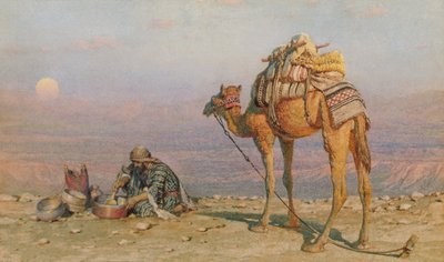 The Evening Meal, 1881 by Carl Haag