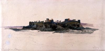 The Temple of the Sun at Palmyra by Carl Haag