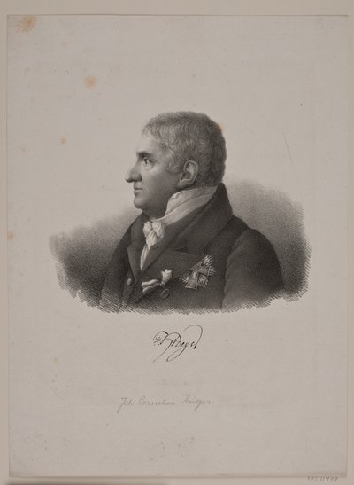 Johan Cornelius Krieger by Carl Henckel