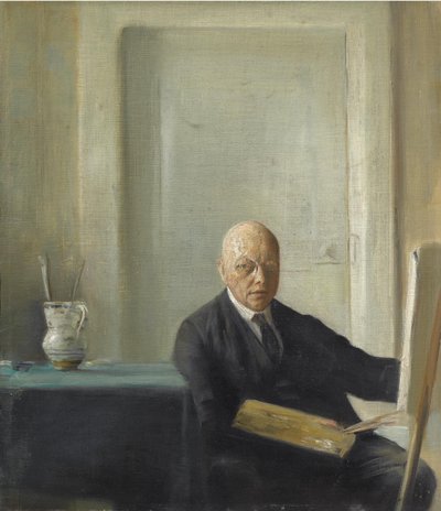 Self-Portrait by Carl Holsoe
