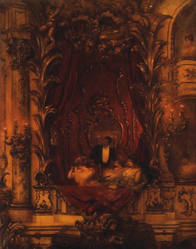 An Evening at the Opera by Carl Kahler