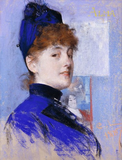 Alma, 1887 by Carl Larsson