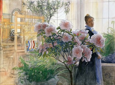 Azalea by Carl Larsson