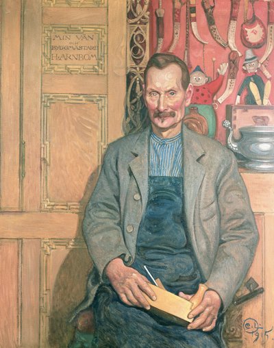 Hans Arnbom, The Carpenter by Carl Larsson