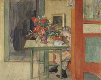 Lisbeth Reading by Carl Larsson