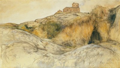 Marstrand Castle, 1893 by Carl Larsson