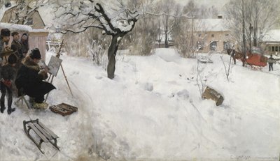 Open-Air Painter by Carl Larsson