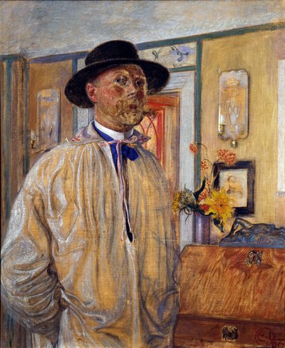 Self-Portrait by Carl Larsson