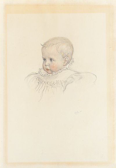 Siri Anders Carlsson, 1897 by Carl Larsson