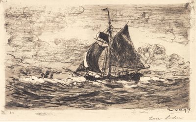 A Hunt, Draining by Carl Locher