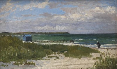 Coastal Landscape. Hornbæk by Carl Locher