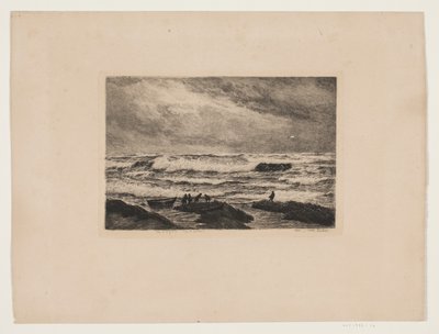 Skagen. Storm by Carl Locher