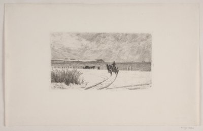 Winter Day at Hornbæk by Carl Locher