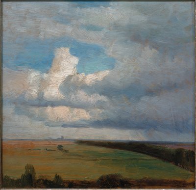 Landscape near Munich by Carl Ludwig Seeger