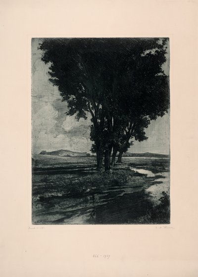 Black Poplars by Carl Maria Thuma