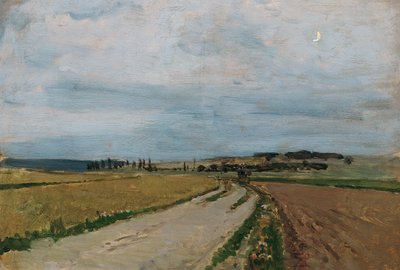 Mood Study Evening, Michelhausen (Plankenberg) by Carl Moll