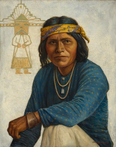 Zuni Man by Carl Moon