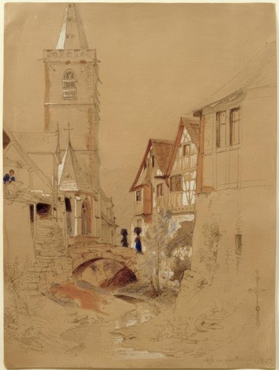 C. Morgenstern, Assmannshausen by Carl Morgenstern