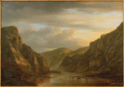 C. Morgenstern, The Stegfels in the Nahe Valley by Carl Morgenstern