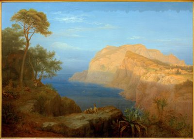 Capri at Sunrise by Carl Morgenstern