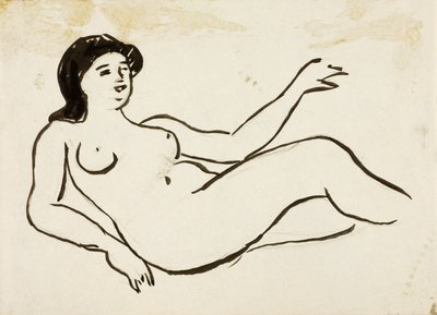 Female Nude by Carl Newman