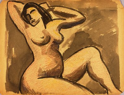 Female Nude by Carl Newman