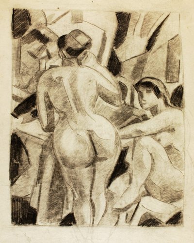 Group of Female Nudes by Carl Newman