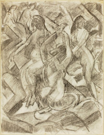 Group of Female Nudes by Carl Newman