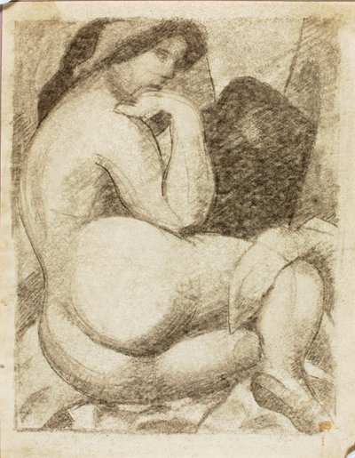 Reclining Female Nude by Carl Newman