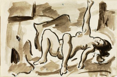 Reclining Nude by Carl Newman
